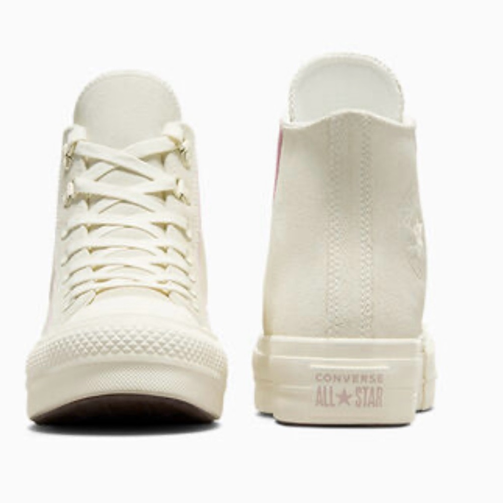 Converse High-Top Sneakers - Cream - Picture 3 of 14